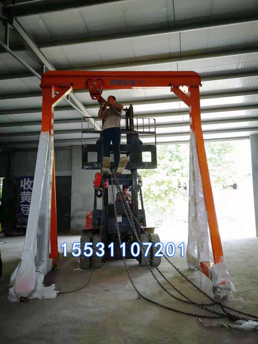 龍門吊起重機用于各大行業